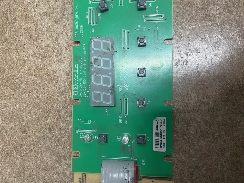 Frigidaire 316455550 Range Oven Control Board AZ10168 | KM1648