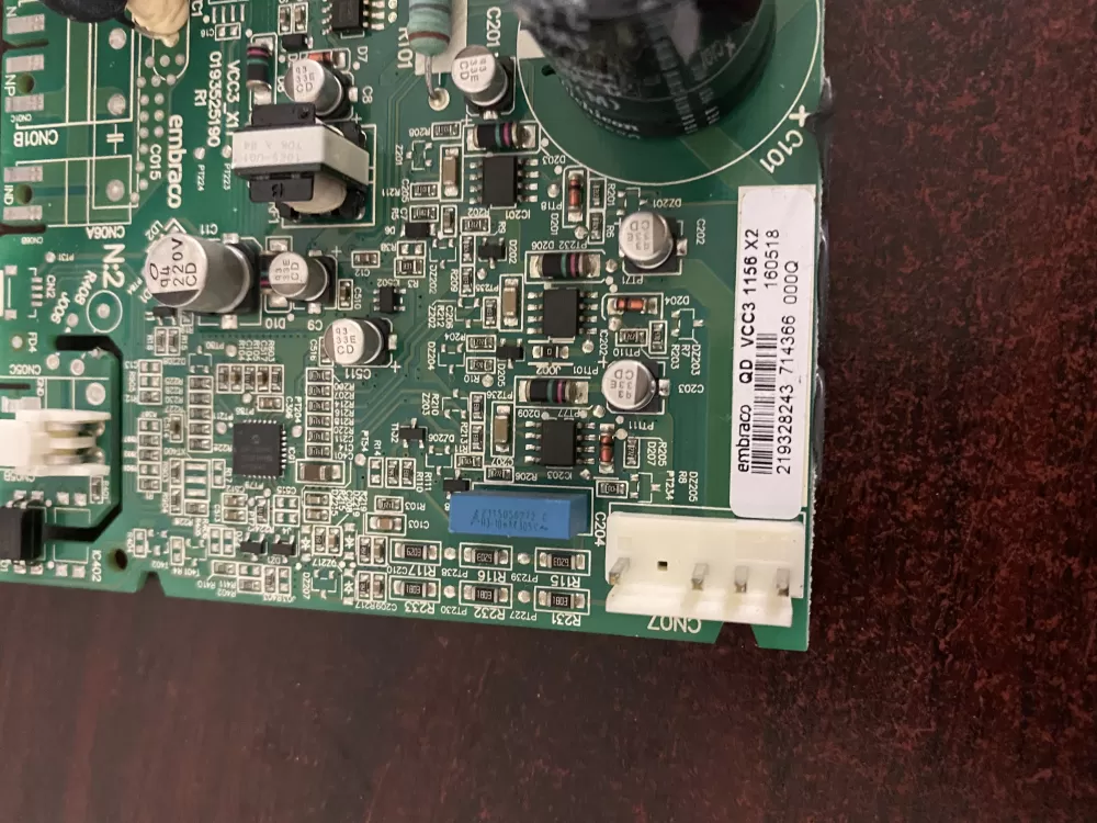 KitchenAid VCC3 1156 X2 Vcc3 Refrigerator Control Board AZ33118 | BK1683