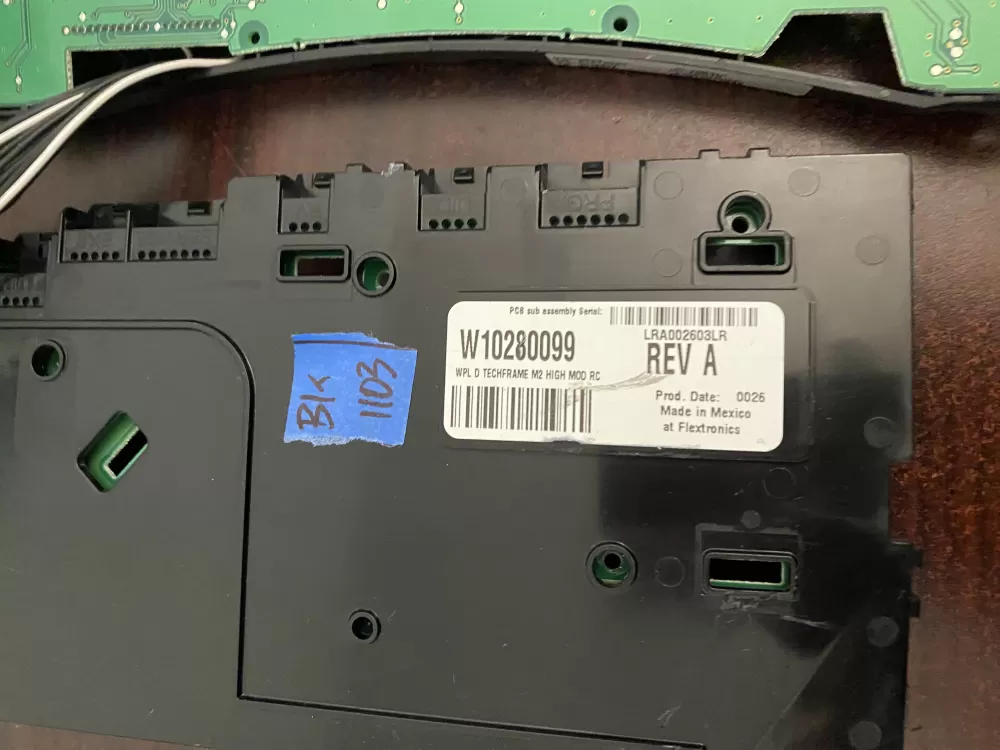Whirlpool W10280099 Dryer Control Board AZ95719 | BK1103