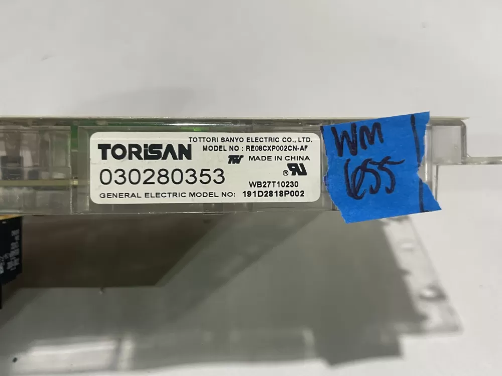 GE AP2632972 824202 191D2818P002 WB27T10230 Range Control Board AZ160186 | Wm655