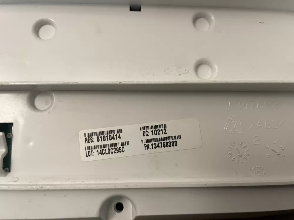 Electrolux Frigidaire 134768300 791100BD Washer Control Board AZ99933 | Wm2009