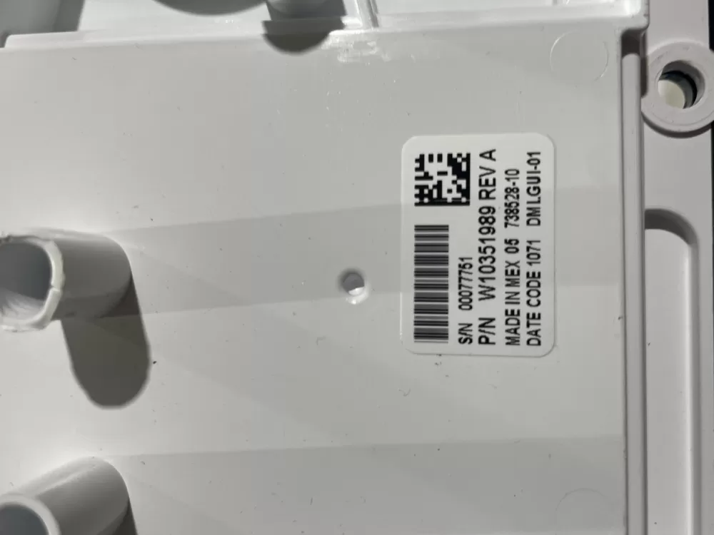 Kenmore W10272628 W10351989 Washer Interface Control Board AZ178415 | Wmv175