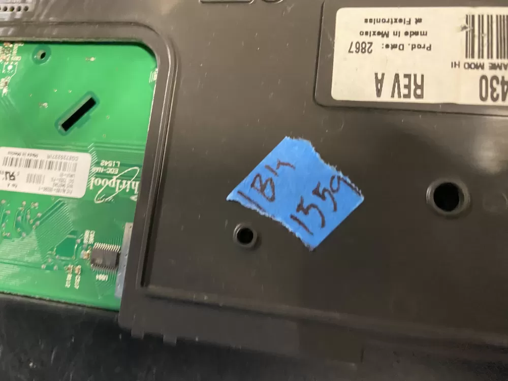 Whirlpool Kenmore W10031430 LMUI 01 LMUI 02 Dryer Control Board AZ13367 | BK1559