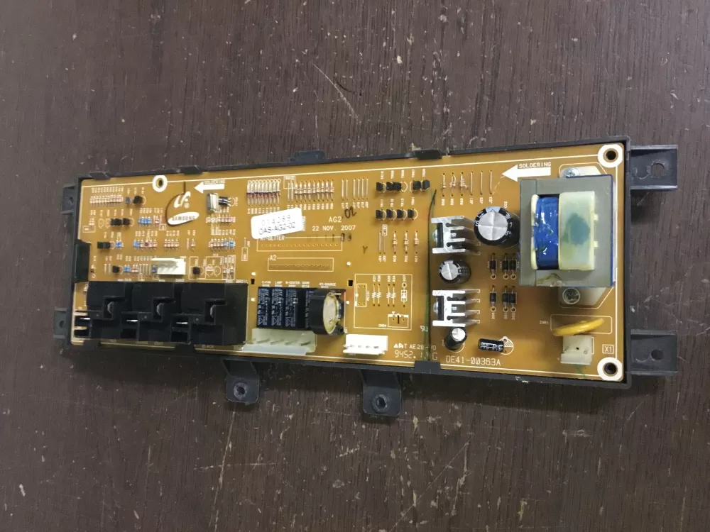 Samsung DE41 00363A 2e002 Range Control Board AZ16808 | NR30