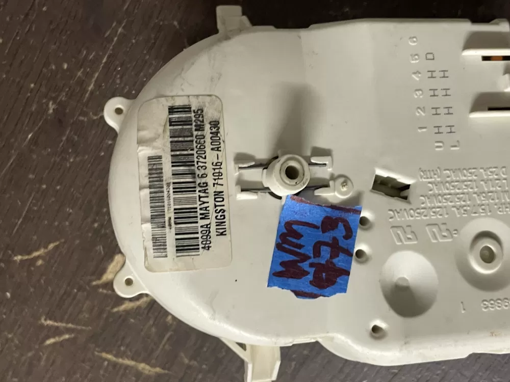 Maytag 6 3720660 Dryer Timer 6 3720660 AZ39250 | WM473