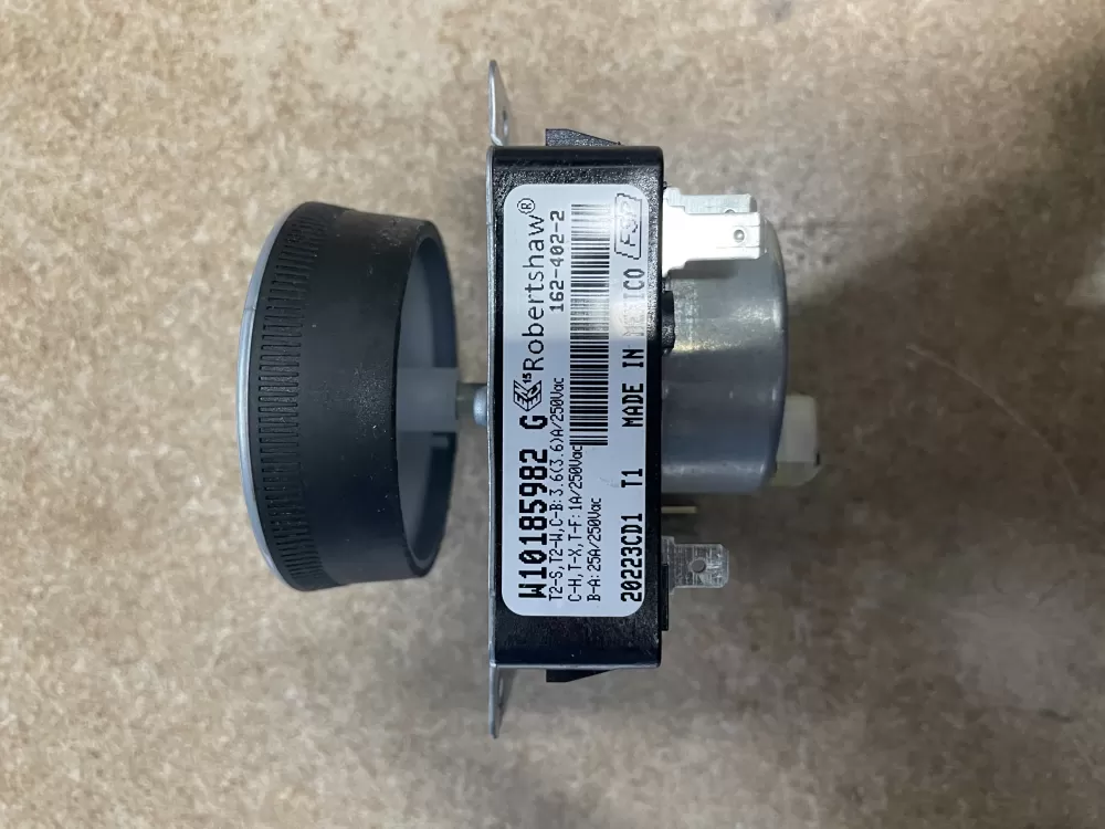 Whirlpool  Maytag  Kenmore AP6016541 W10185982 WPW10185982VP WPW10185982 PS11749831 Dryer Timer
