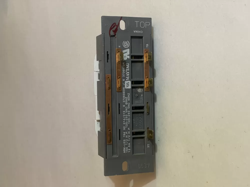 Maytag 6 3706570A Selector Switch AZ179433 | KM683
