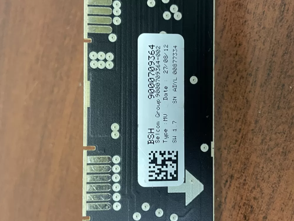 Bosch 9000709364 Dishwasher Control Board AZ30406 | WM330