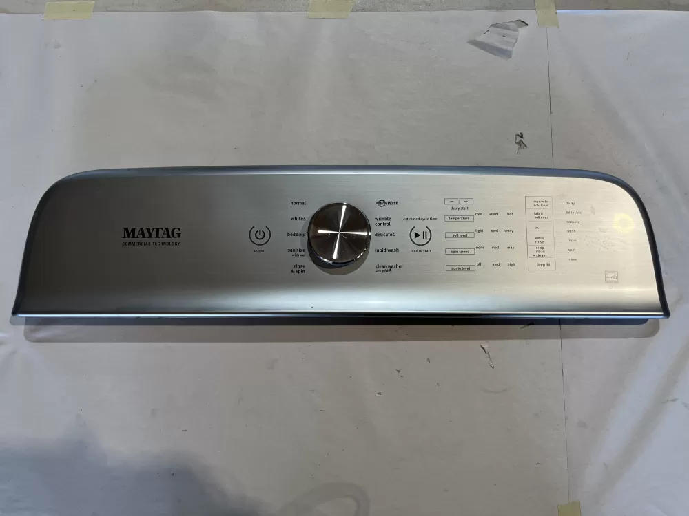 Maytag W10830753 W11025446 PS11770236 Washer Control Board Console