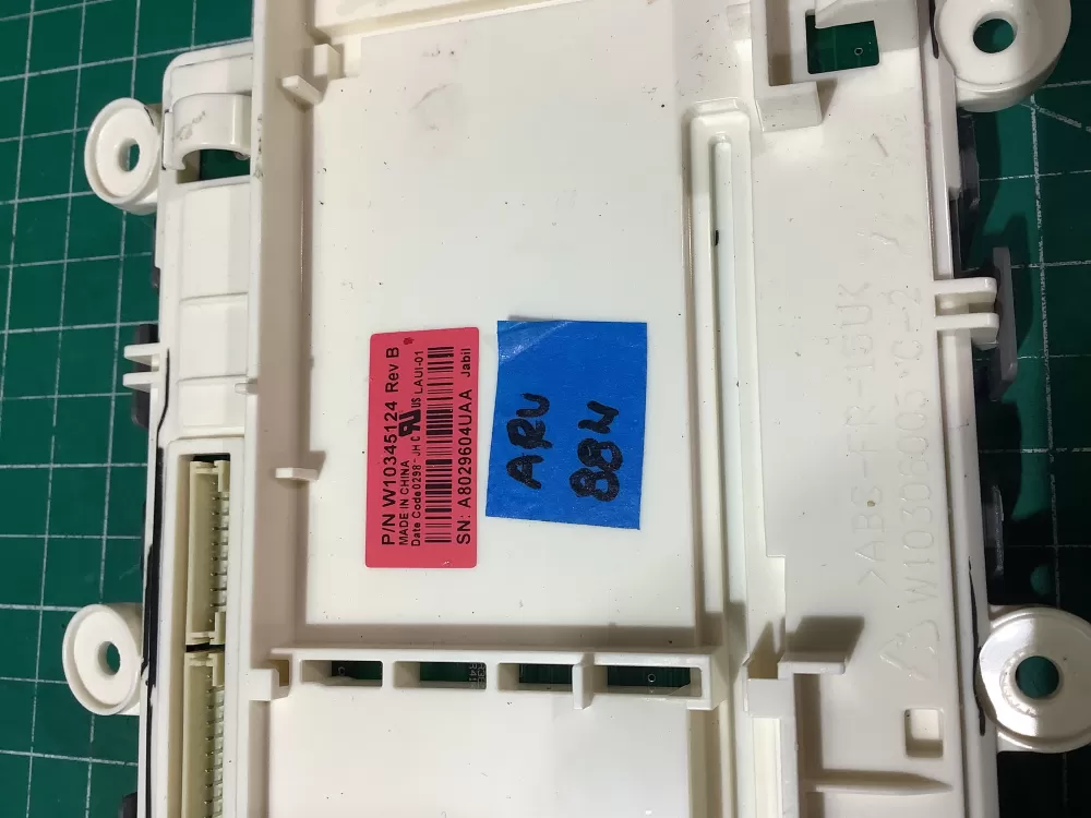 Maytag Whirlpool W10345124 Washer Control Board AZ194081 | ARV884