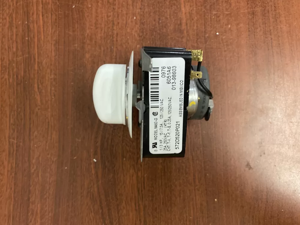 GE 572D520P021 WE4M271 Dryer Timer