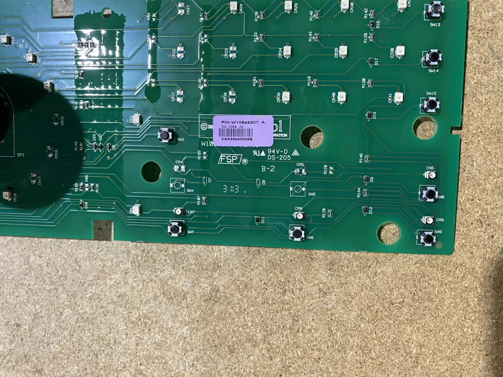 Whirlpool W10544207 Washer Board Control AZ65858 | BK2117