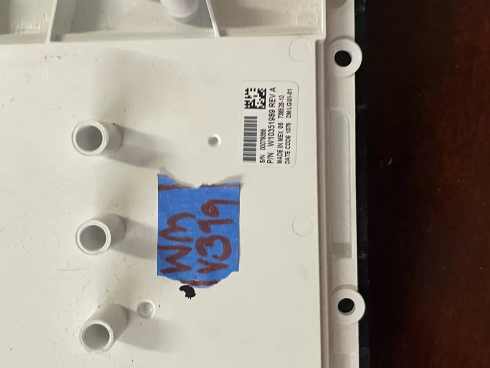 Kenmore W10272628 W10351989 Washer Interface Control Board AZ40734 | Wmv399