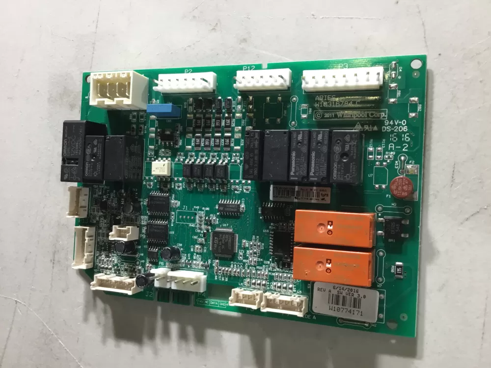 Whirlpool  Maytag  KitchenAid  Kenmore W10811364 W10843055 PS11730991 Refrigerator Control Board
