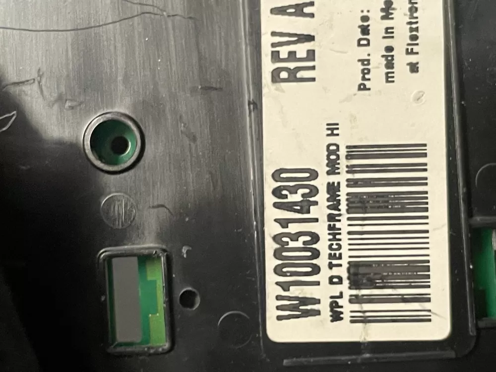 Whirlpool Kenmore W10031430 LMUI 01 LMUI 02 Dryer Control Board AZ20769 | WMV175