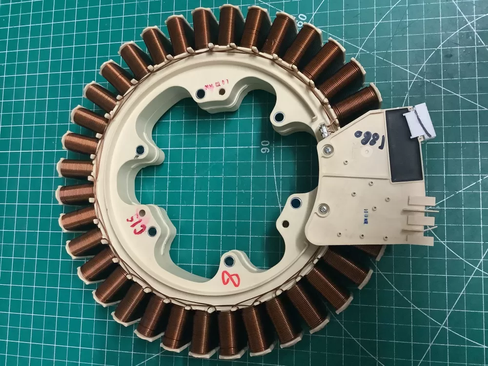 Samsung DC31 00097A Washer Stator Assembly AZ211903 | SLA346