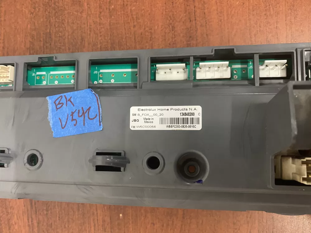Frigidaire 134848200 Washer Control Board User Interface AZ51711 | BKV542