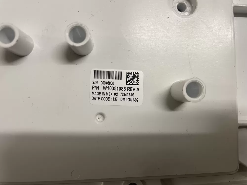 Kenmore W10272636 W10351986 WPW10351986 Washer Control Board AZ102523 | Wmv193