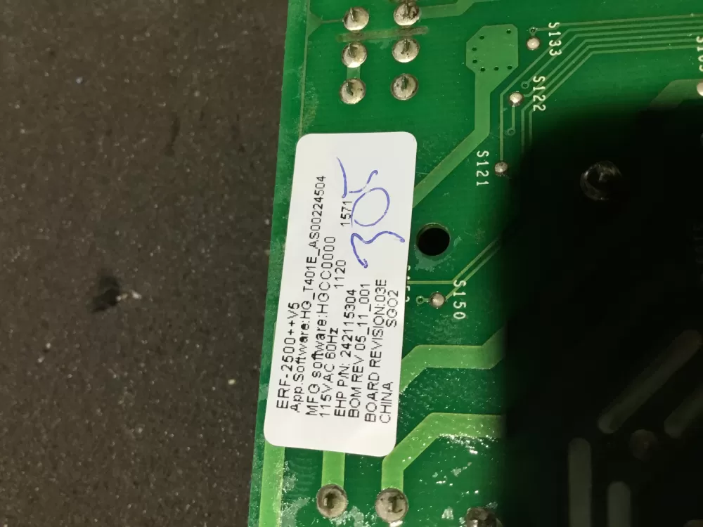 Frigidaire 242115204 242115226 Refrigerator Control Board AZ86267 | NR1546