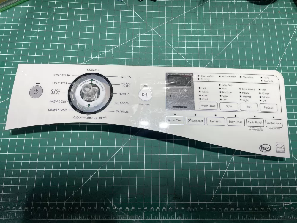Whirlpool W10433090 W10750481 W10814583 PS11723082 Washer Control Panel