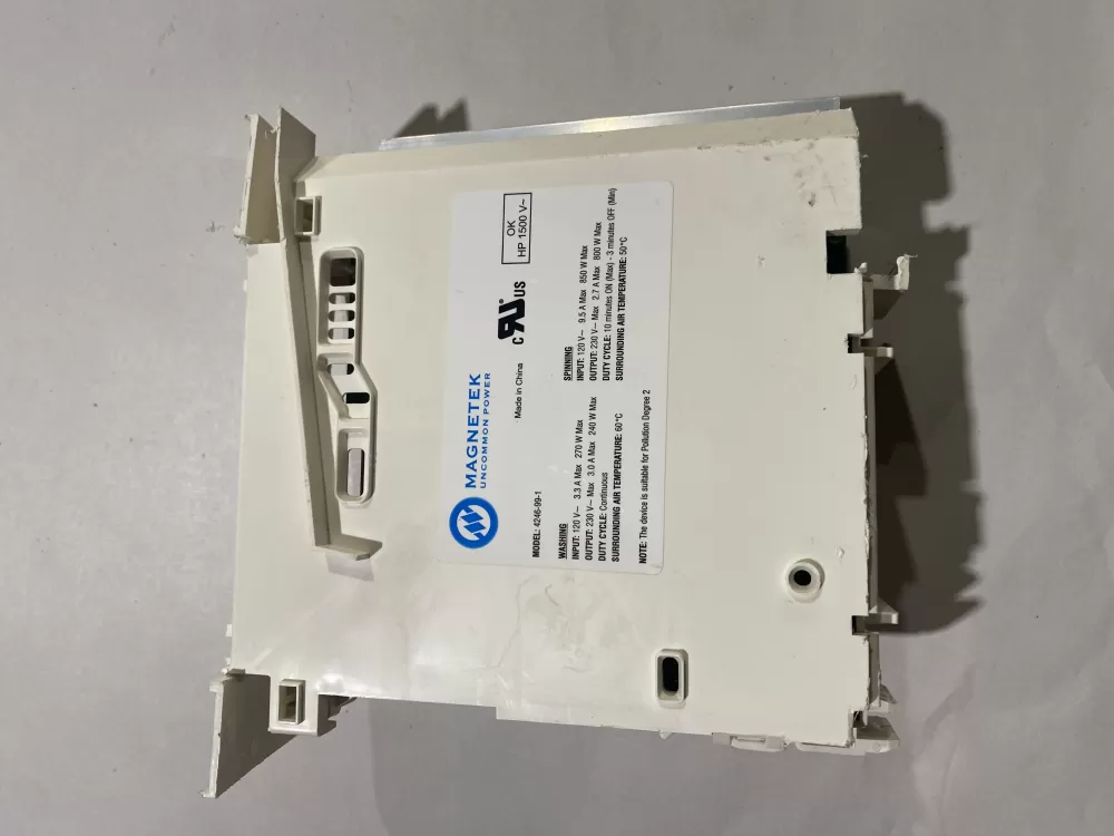 Frigidaire  Kenmore  Electrolux  White Westinghouse 5304504863  AP6025819  134409905  4452243  PS11758142  S134409904  S134409905  4246991  4246-99-100  01620880 Washer Control Board