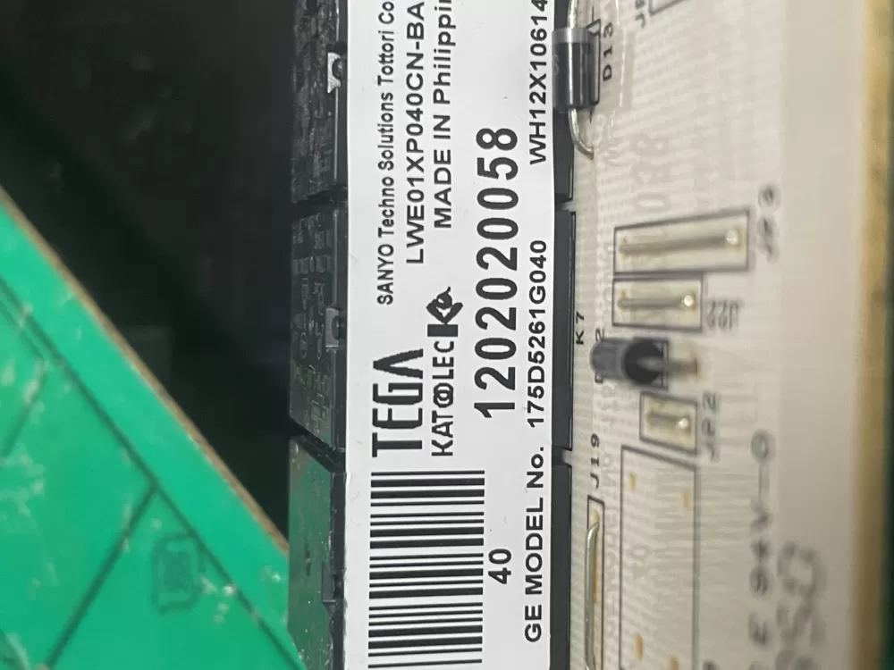 GE 175D5261G040 EBX1129P004 WH12X10614 Washer Control Board AZ12532 | 641