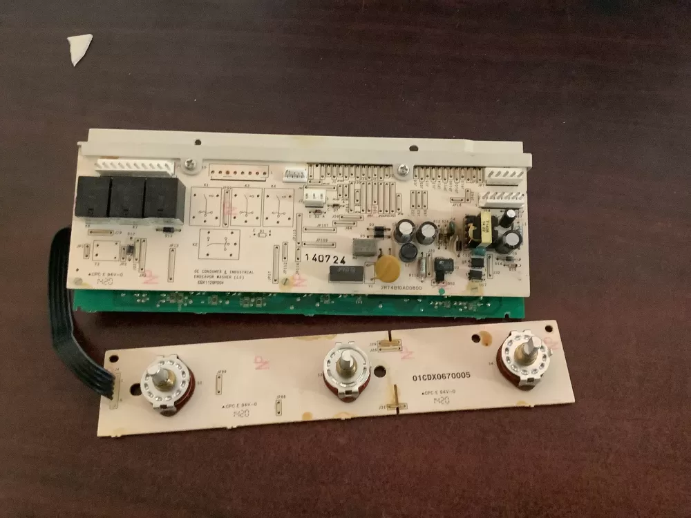 A1 GE Range Control Board w/ White Overlay WB27T10380 AZ171693 | CG760