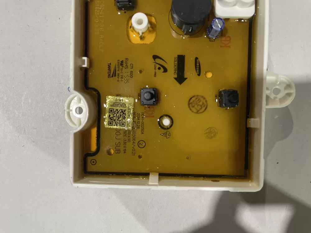 Samsung DC94 05360A Washer Control Board AZ184422 | KMV638