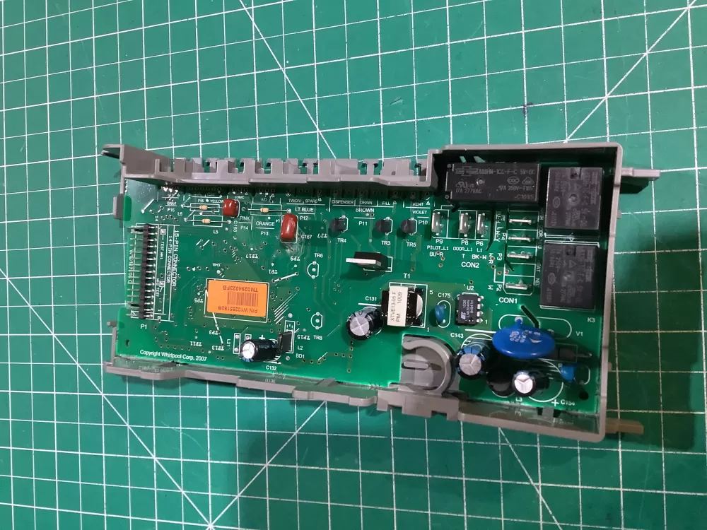 Whirlpool  Maytag  KitchenAid  Kenmore AP6018711 W10130967 W10208673 W10285180 WPW10285180 PS11752013 Dishwasher Control Board