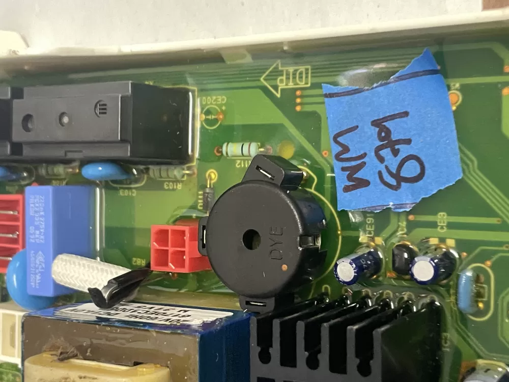 LG 6871EC1121A 6871EC1121D 6870EC9081C Dryer Control Board AZ214183 | Wm879