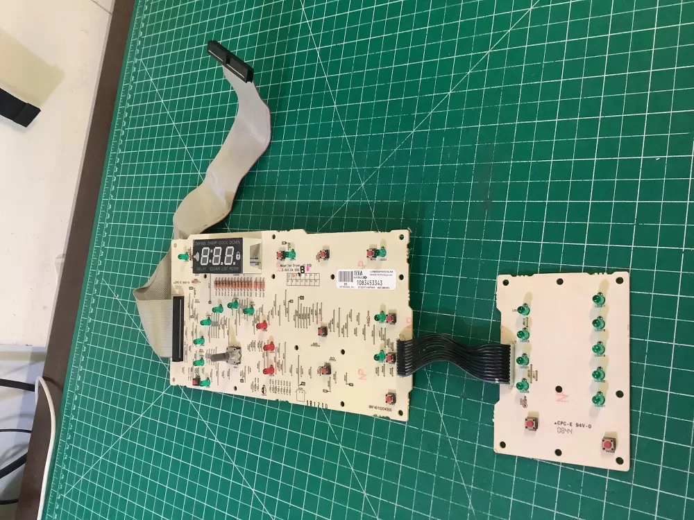 GE 212D1119P005 WE4M385 Dryer Control Board