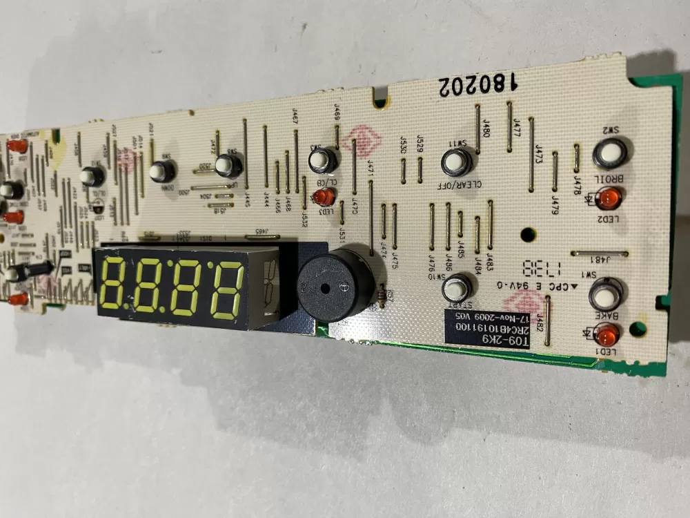 GE 2RC4B10191100 T09 2K9 Range Oven Control Board AZ148370 | BK2231