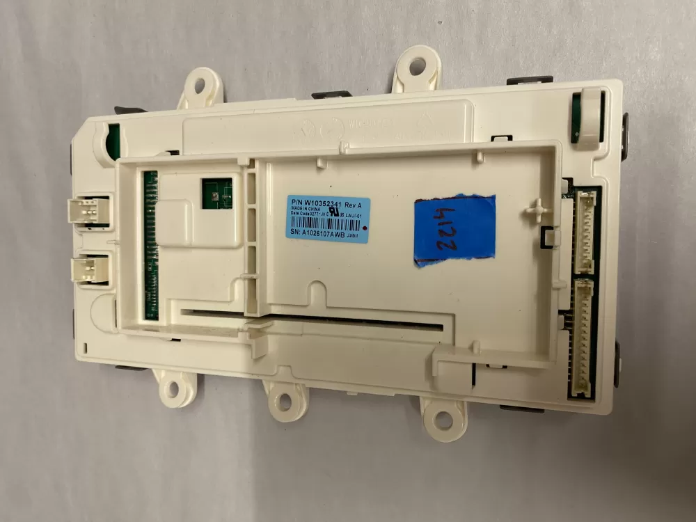 Whirlpool W10352341 Dryer Control Board AZ206999 | BK2214