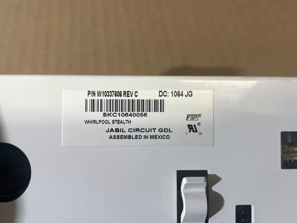 Whirlpool W10337606 WPW10401828 Refrigerator Control Board AZ96213 | Wm1955