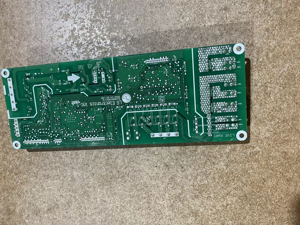 LG EBR89296001 Range Pcb Display Control Board Assembly AZ65466 | BK2109