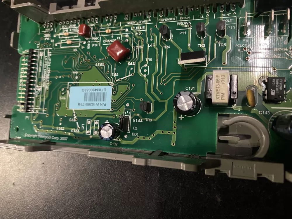 Whirlpool Maytag KitchenAid Kenmore Dishwasher Control Board AZ27928 | BK299