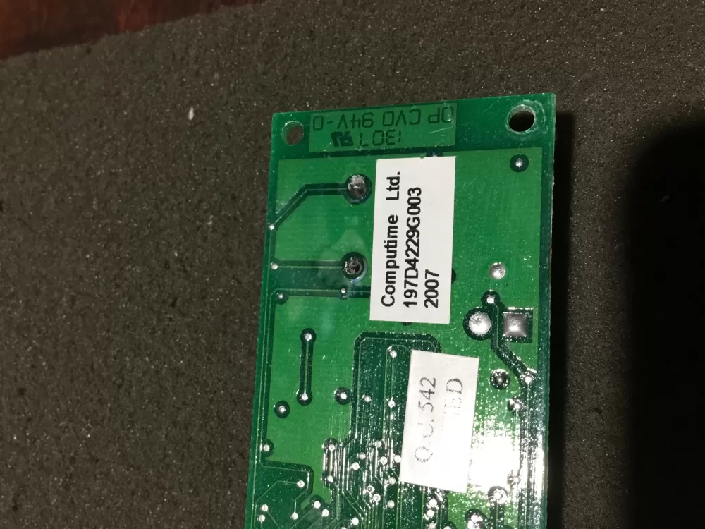 GE 197D4229G003 Refrigerator Control Board AZ105340 | NR383