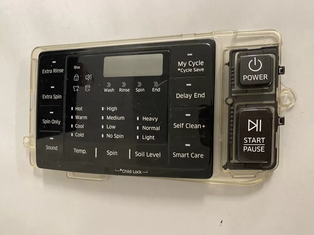 Samsung DC92-01607J  AP6243588  DC94-06643A  DC93-00376D  PS12084833 Dryer UI Control Board
