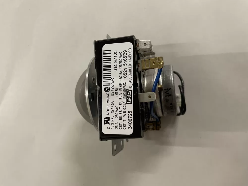 Whirlpool  Maytag  Amana AP6008573 3406725 WP3406725 PS11741713 Dryer Timer