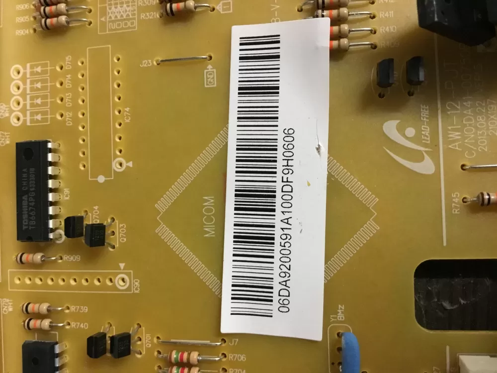 Samsung DA92 00591A DA94 02663A Refrigerator Control Board AZ18280 | NR48