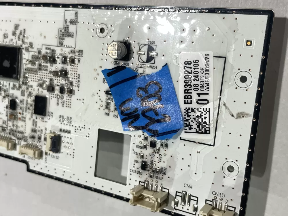 LG EBR39927801 Washer Control Board Display AZ183477 | Wm2703