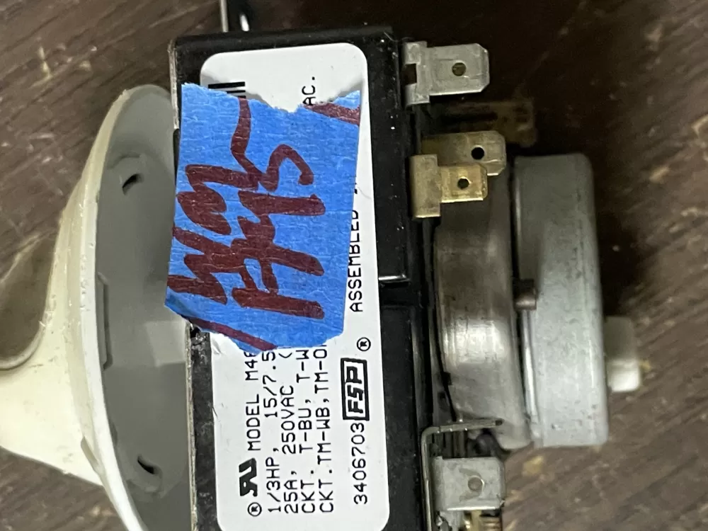 Kenmore 3406016 3406703 3976577 WP3976577 Dryer Timer AZ48563 | Wm1795