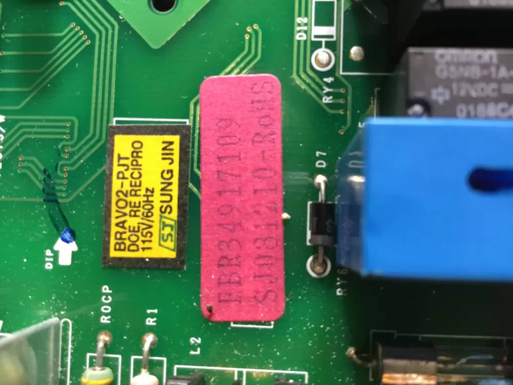 LG Kenmore EBR34917109 Refrigerator Control Board AZ46343 | NR273