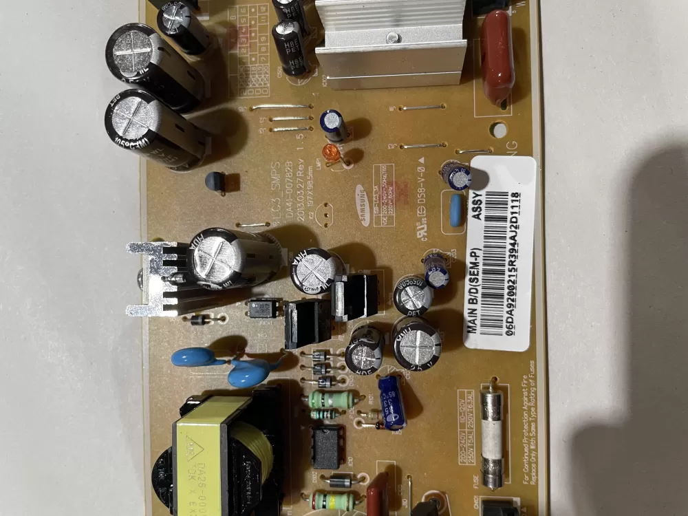 Samsung DA92 00215R Refrigerator Control Board Inverter AZ154373 | KM2516