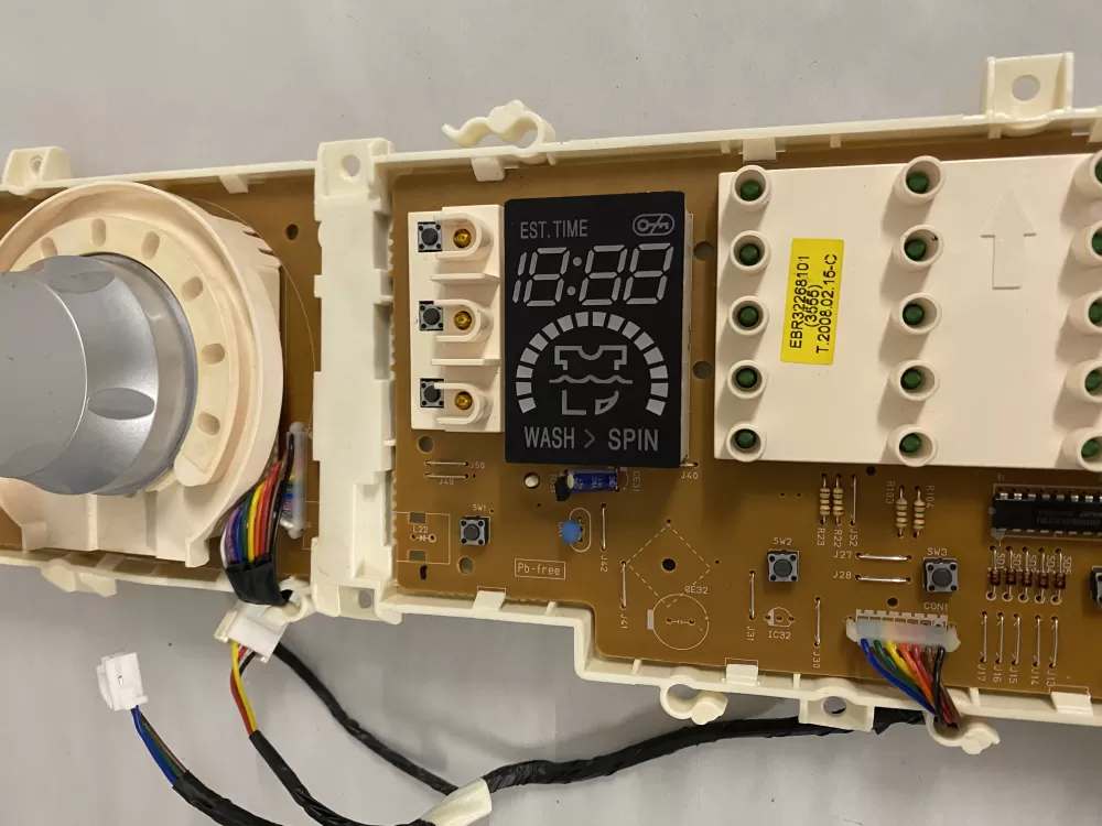 LG EAX32221201 EBR32268101 Washer Control Board AZ188376 | BKV865