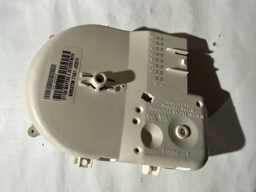 Maytag 6 2619280 62619280 Washer Timer AZ225599 | KM2723