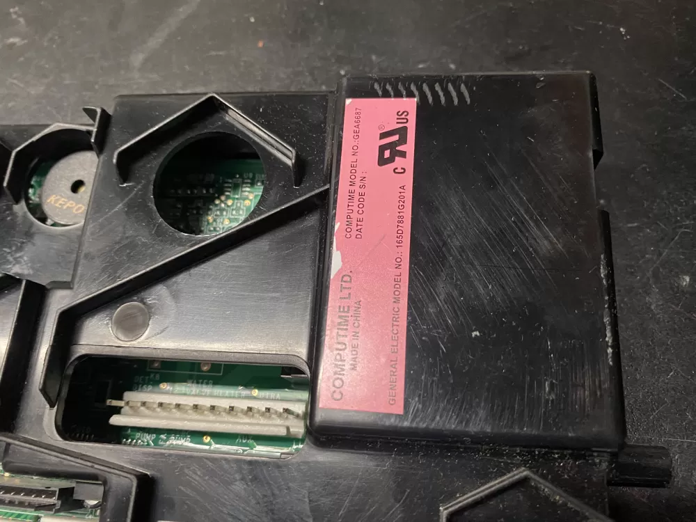 GE 165D7881G201 A6687 WD21X10372 Dishwasher Control Board AZ12288 | BK1042