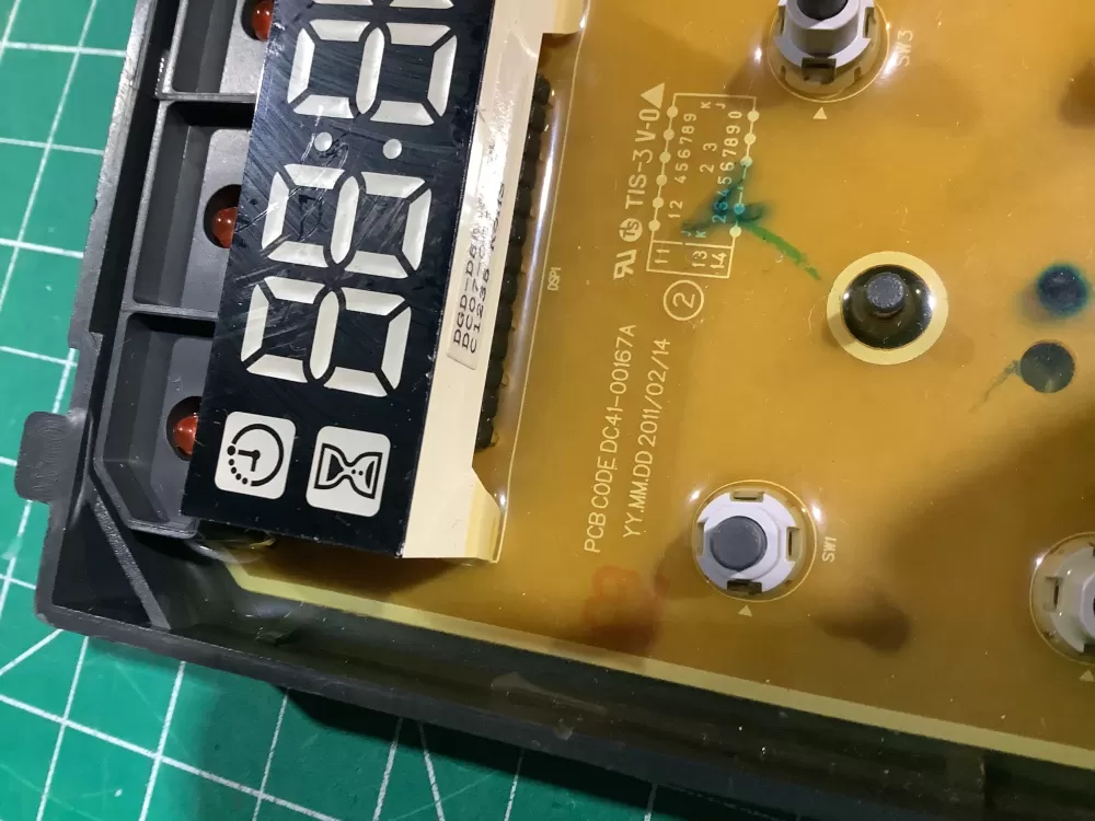 SAMSUNG PCB ASSEMBLY BOARD - PART # DC41-00167A AZ140452 | NRV746