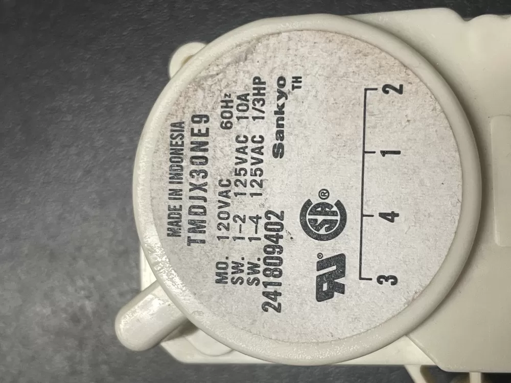 Frigidaire Kenmore AP2592907 442754 Refrigerator Defrost Timer AZ18767 | WM1259