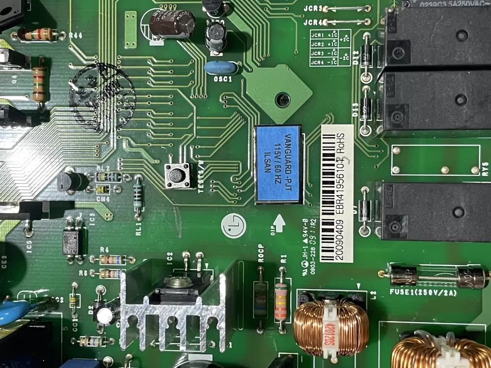 LG EBR41956101 EBR41956102 Refrigerator Control Board
